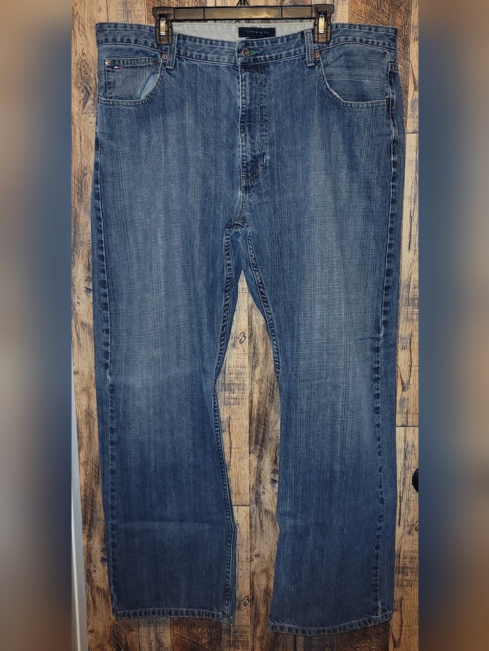 Tommy Hilfiger Straight-Leg Men's Denim Jeans in Blue
